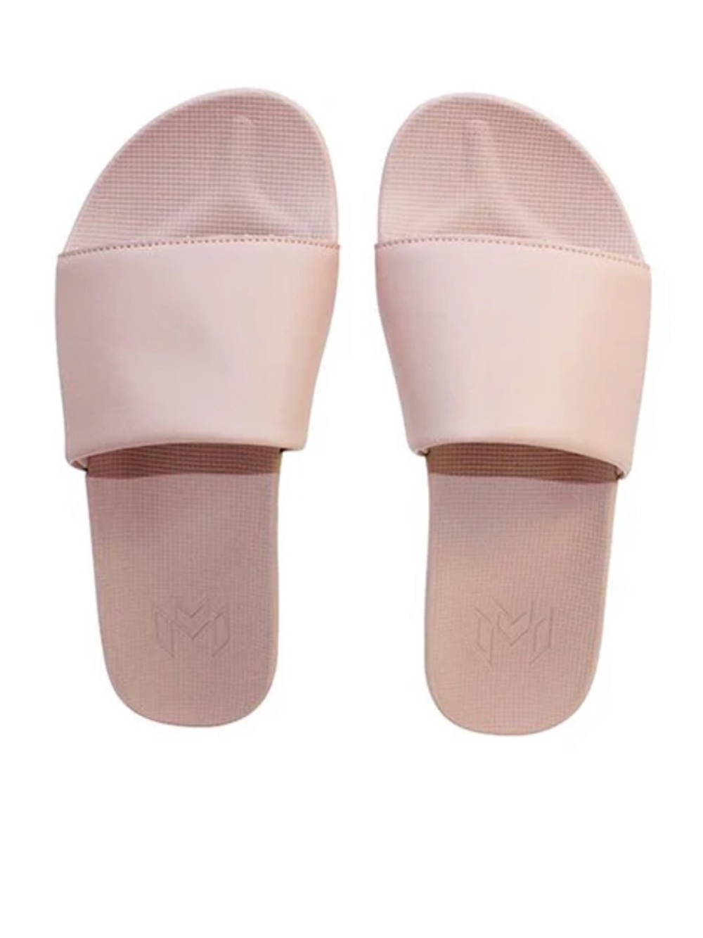Malvados Blush Pink Slide Sandals